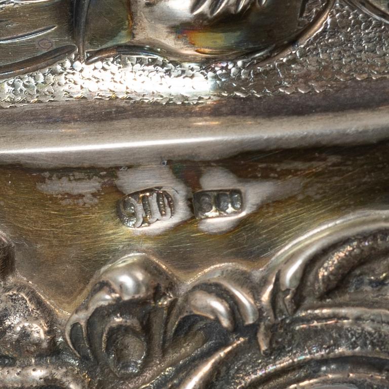 Kandelaber, silver, 1900-tal.