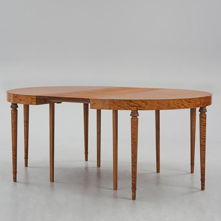 Bruno Mathsson, an early dining table, Firma Karl Mathsson, Värnamo, 1933.