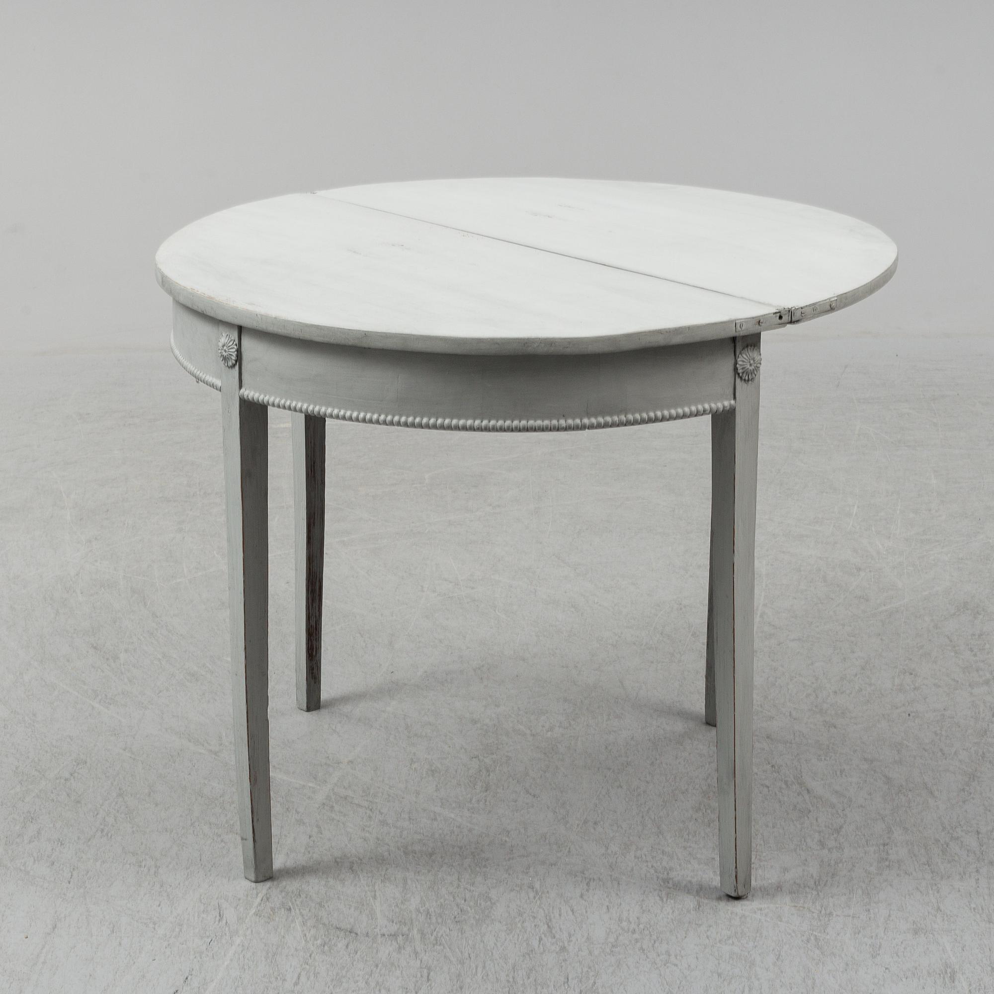 A 19th century table.