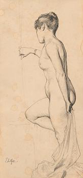 47. Albert Edelfelt, NUDE.