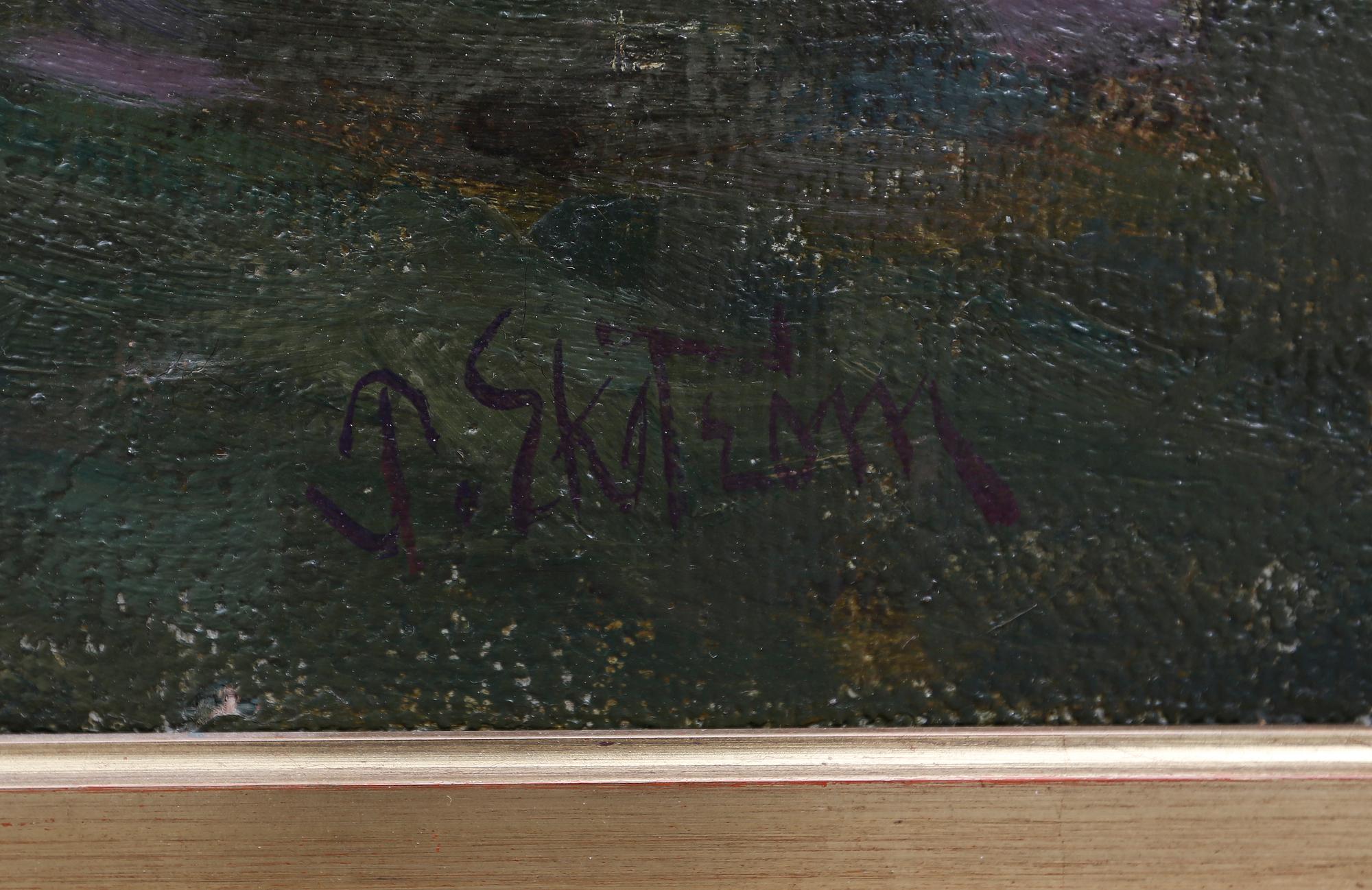 PER EKSTRÖM, olja på duk, signerad.