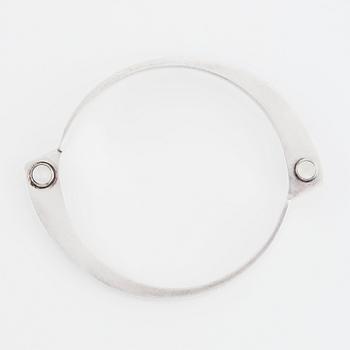 Sven-Erik Högberg, a sterling silver bracelet set with a moonstone, Göteborg 1954.