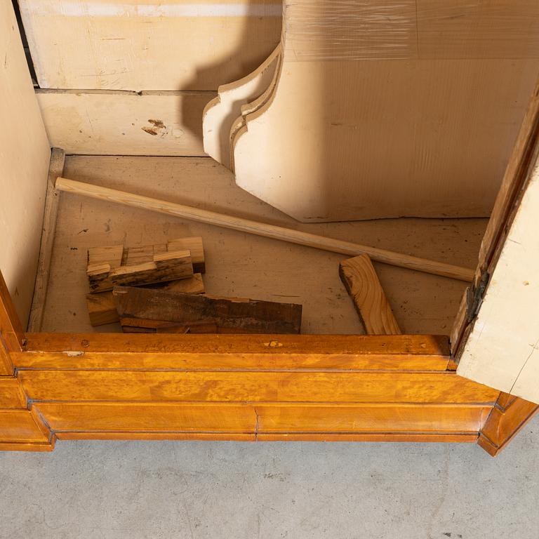 A late 18th century cupboard, probably German.