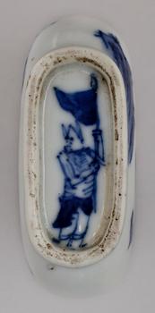 SNUSFLASKOR, 9 st, porslin, Kina, 1900-tal.