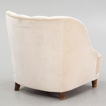 A Swedish Modern armchair, mid-20th century.