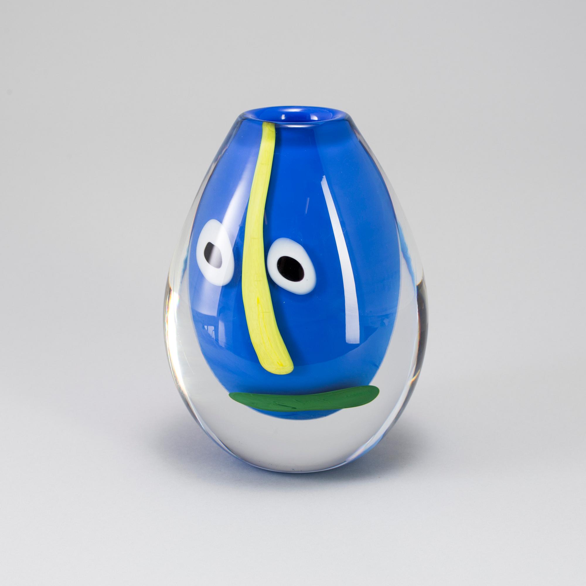 ANNE NILSSON, vas, glas, graal, Orrefors 1990.