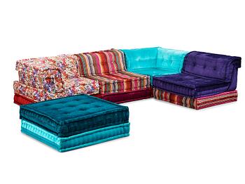 74. Hans Hopfer, soffa "Mah Jong", Roche Bobois / Missoni 2000-tal.