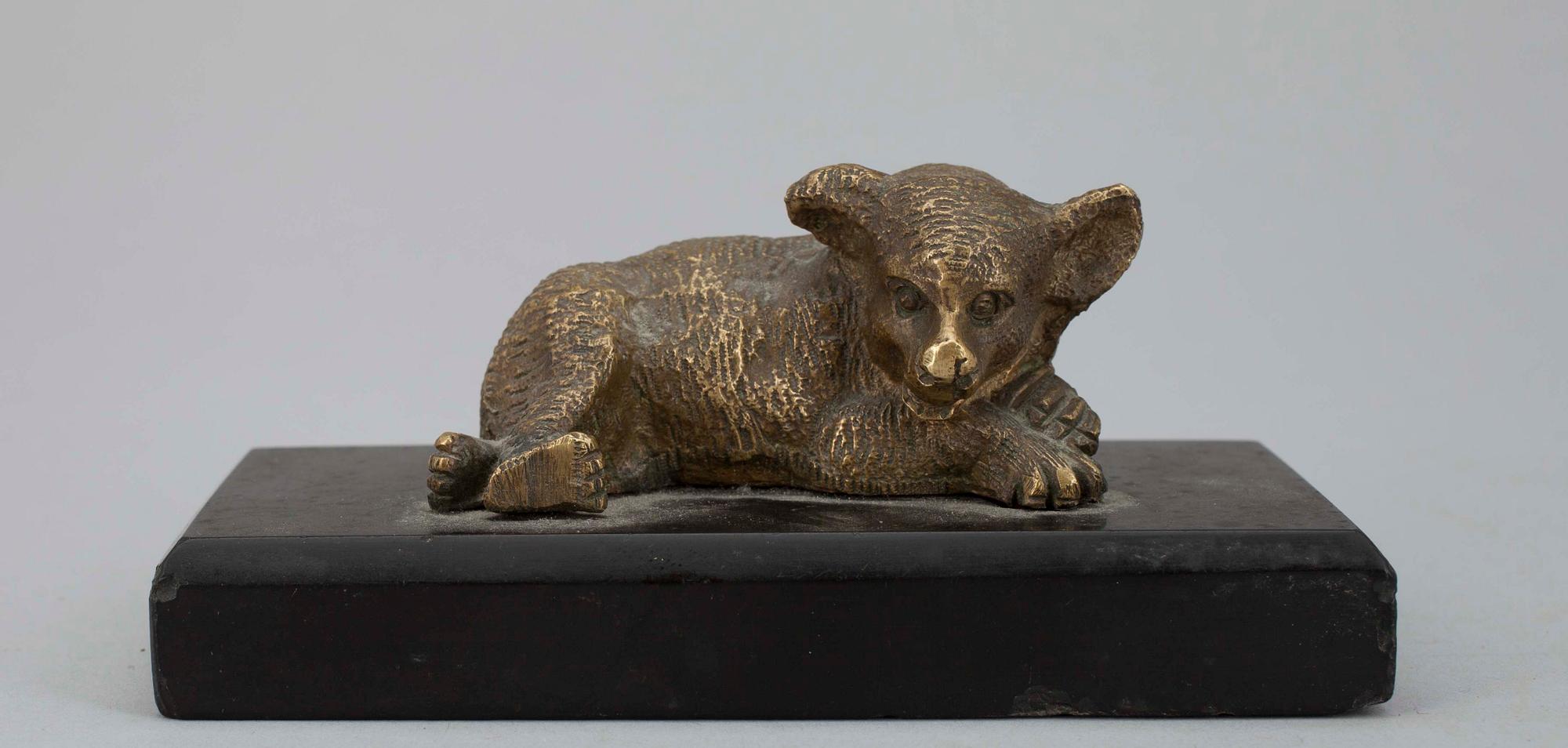 BRONSFÖREMÅL, 2 ST, Ryssland, 1800-tal.