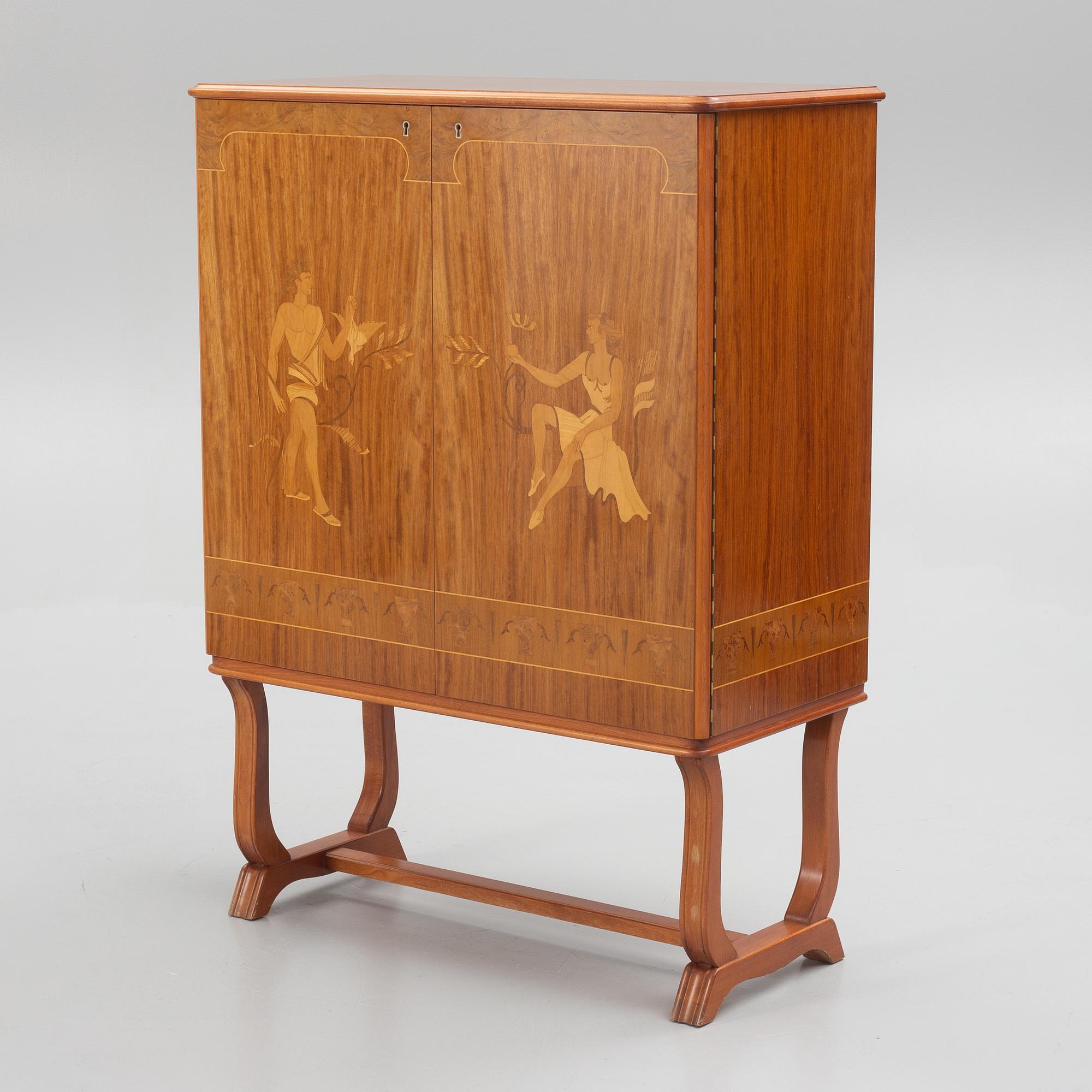 A Swedish Modern cabinet, Masters Möbel, Rydaholm 1940's.