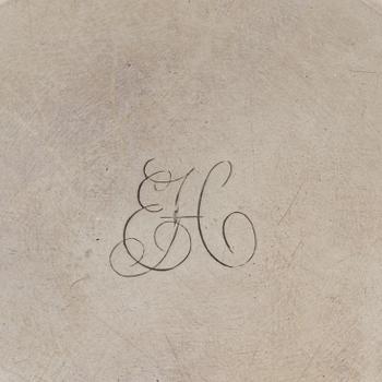 Seven Swedish Silver Boxes, including mark of Petter Eneroth, Stockholm 1792.