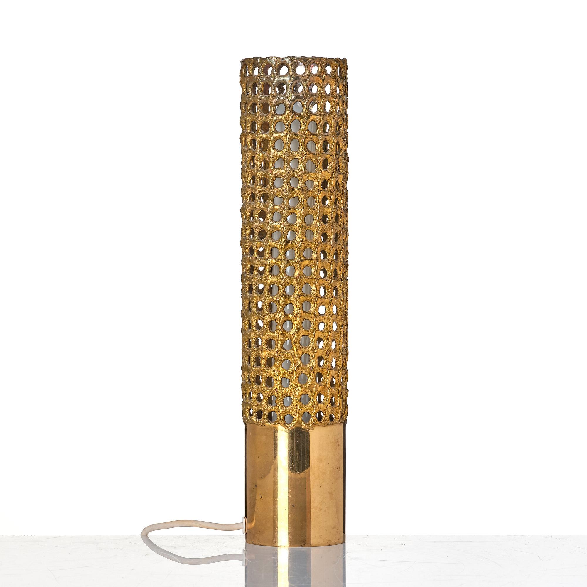 Pierre Forssell, a table lamp, Skultuna, Sweden, 1987.