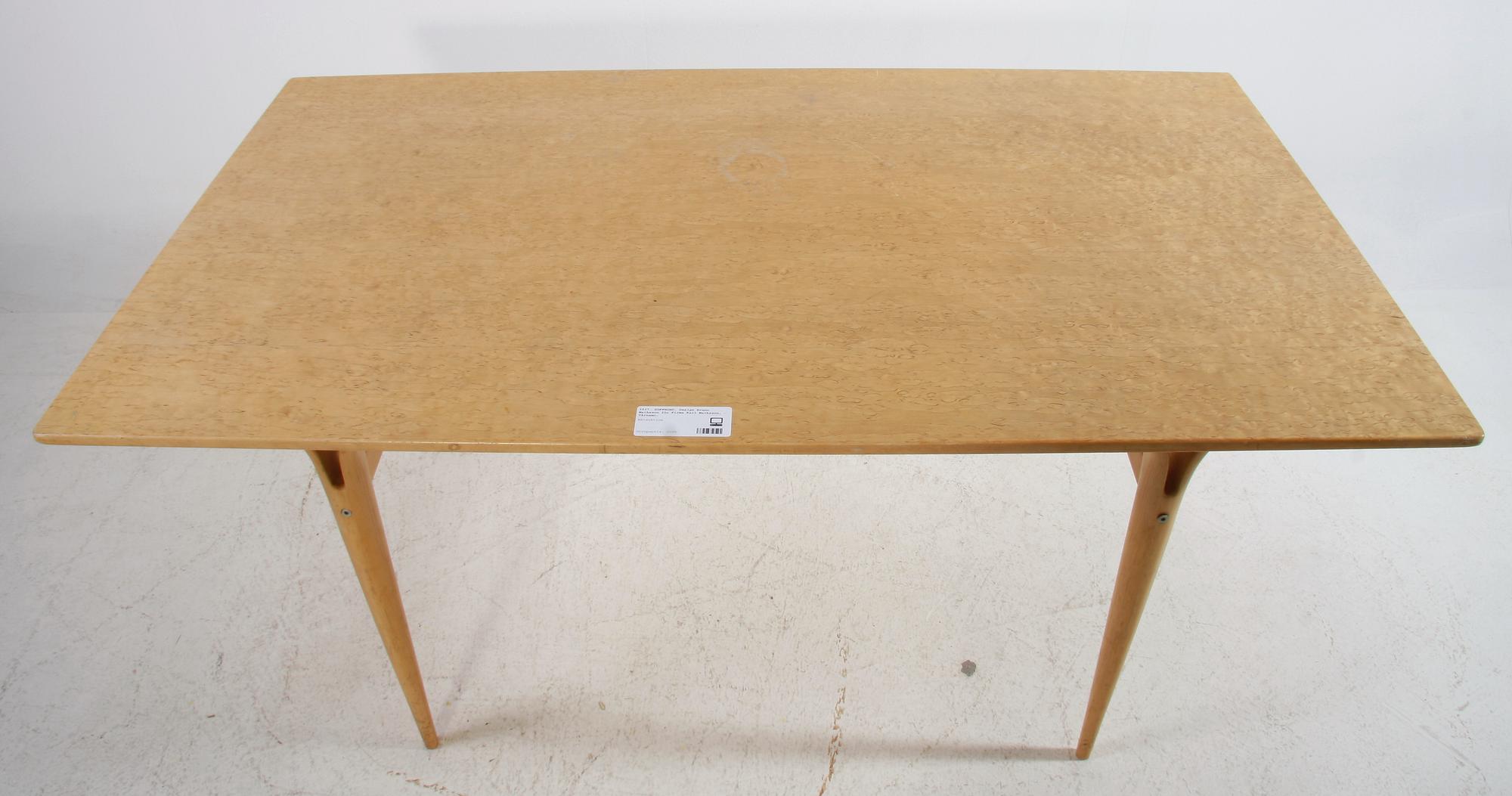 SOFFBORD. Design Bruno Mathsson för Firma Karl Mathsson, Värnamo.