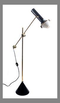 TAPIO WIRKKALA, ADJUSTABLE FLOOR LAMP. Designed 1958. Manufactured by Idman Oy.