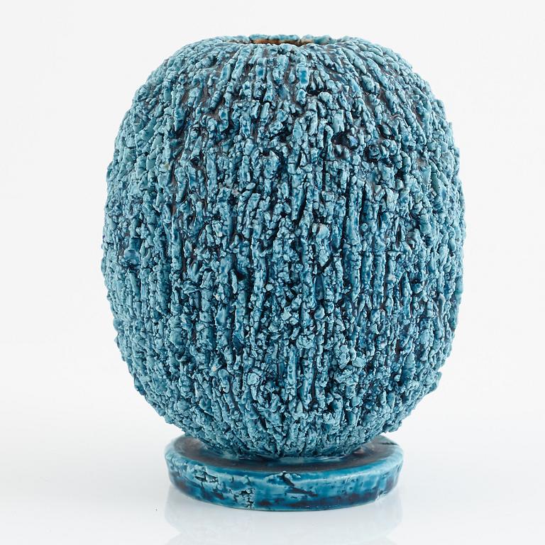 Gunnar Nylund, "Hedgehog Vase", stoneware.