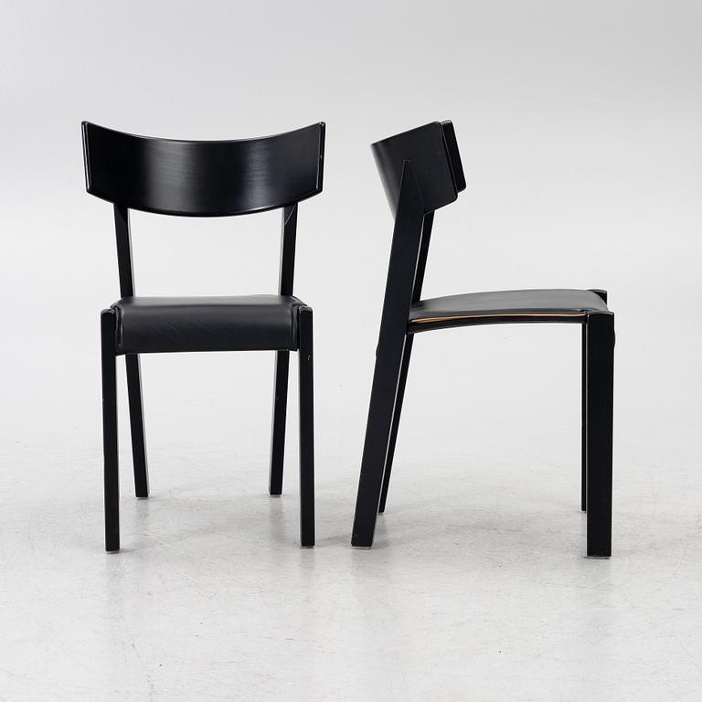 Ralf Lindberg, chairs, 6, “Tati”, Gärsnäs, designed in 1989.