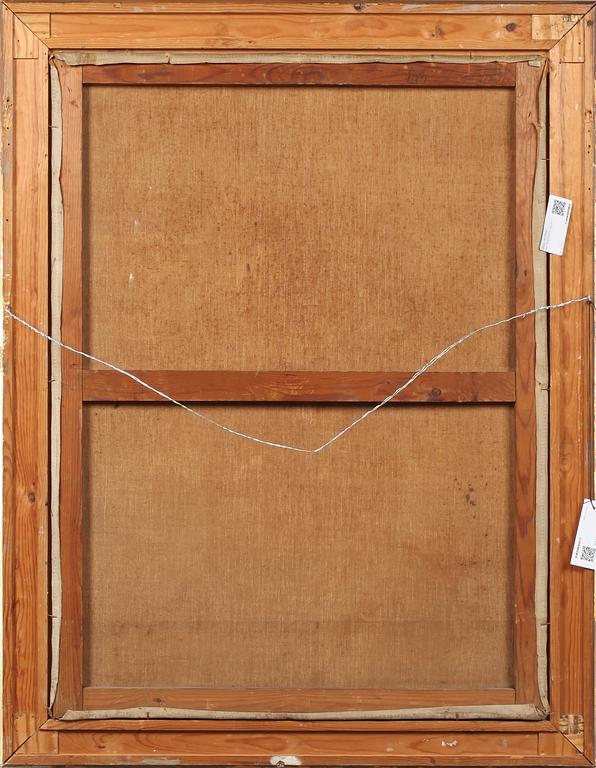 EMIL LINDGREN, olja på duk, signerad.