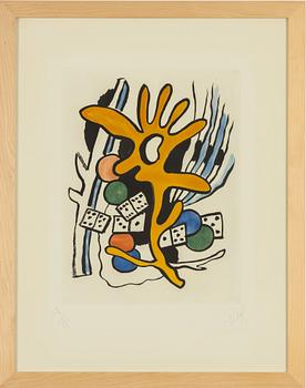 Fernand Léger, efter, "Les dominos".