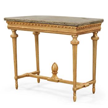 510. A Gustavian late 18th century console table.