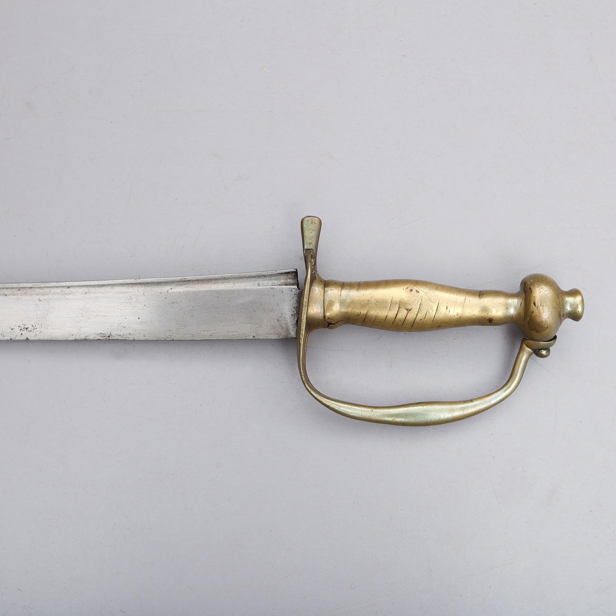 HUGGARE, modell 1748-1795, för artilleri och flottan.