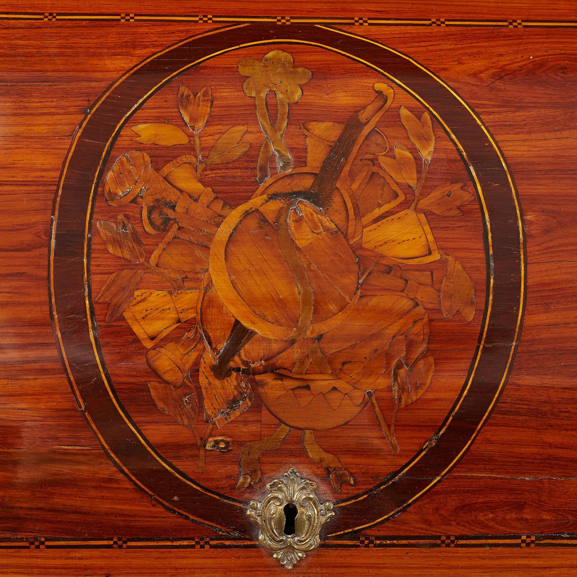 A Louis XVI secretaire, ca 1800.