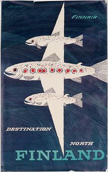 A poster after Rolf Erik Bruun, 1950s/1960s.