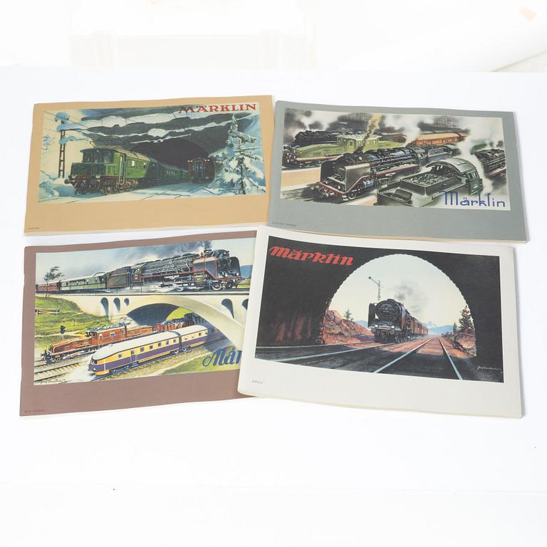 Märklin, Böcker och kataloger, 26 volymer.