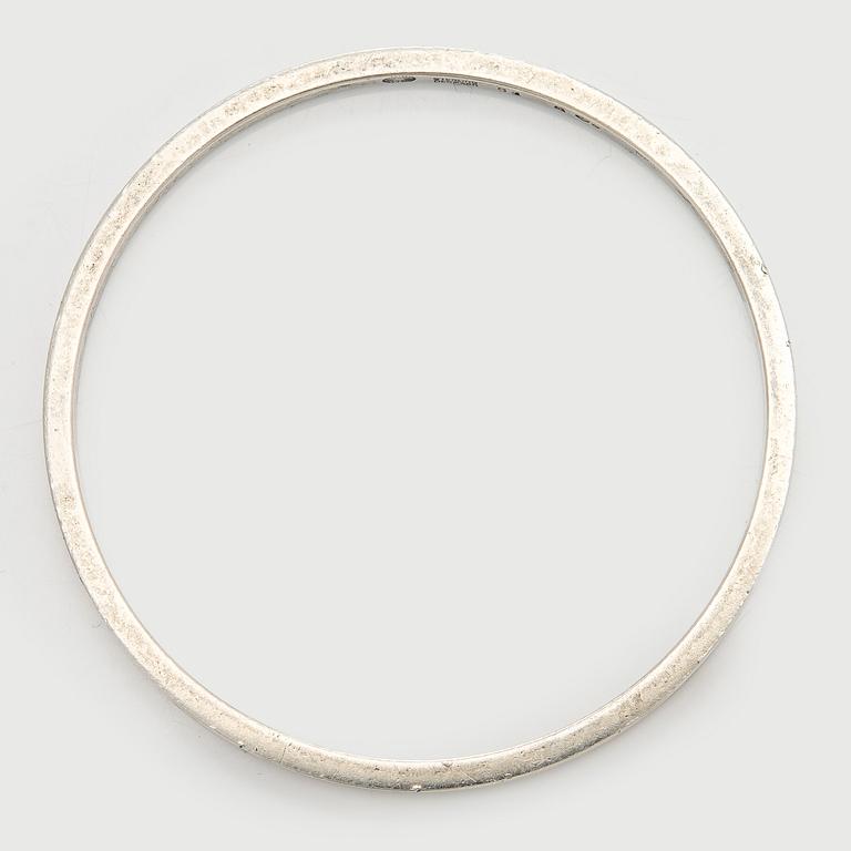 Armring, sterlingsilver, Danmark, firma Georg Jensen.