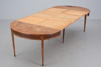 MATBORD, 5 delar, gustaviansk stil. 1900-tal.