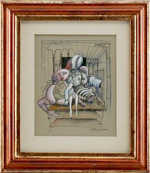 Bert Johnny Nilsson · BERT JOHNNY NILSSON, blandteknik. Sign.