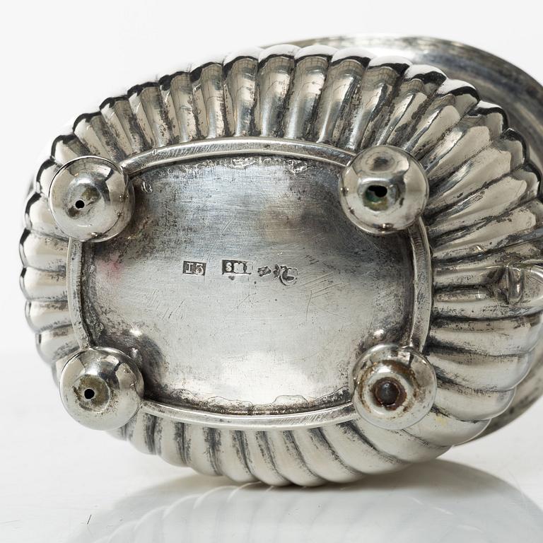 Johan Malmstedt, gräddkanna, silver, Göteborg 1815.