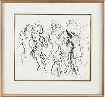 Peter Dahl · PETER DAHL, litografi, signerad.