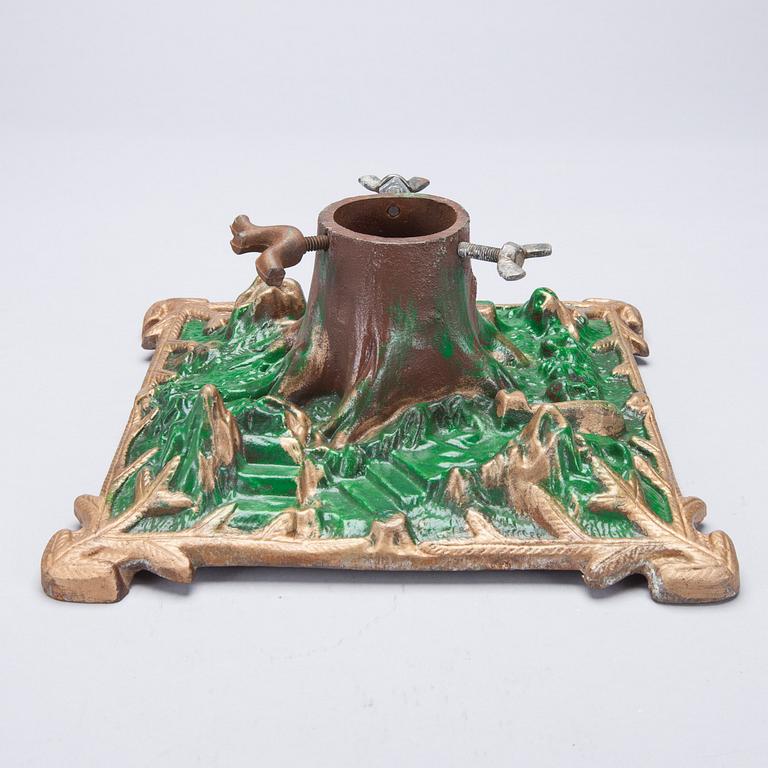 JULGRANSFOT, gjutjärn, Tyskland, sekelskiftet 1800/1900.