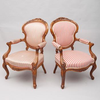 NOJATUOLIPARI, rokokootyyli, 1800-luvun loppu.