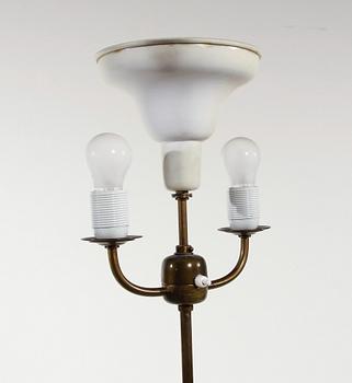 GOLVARMATUR, mässing, empirestil, 1900-talets mitt.