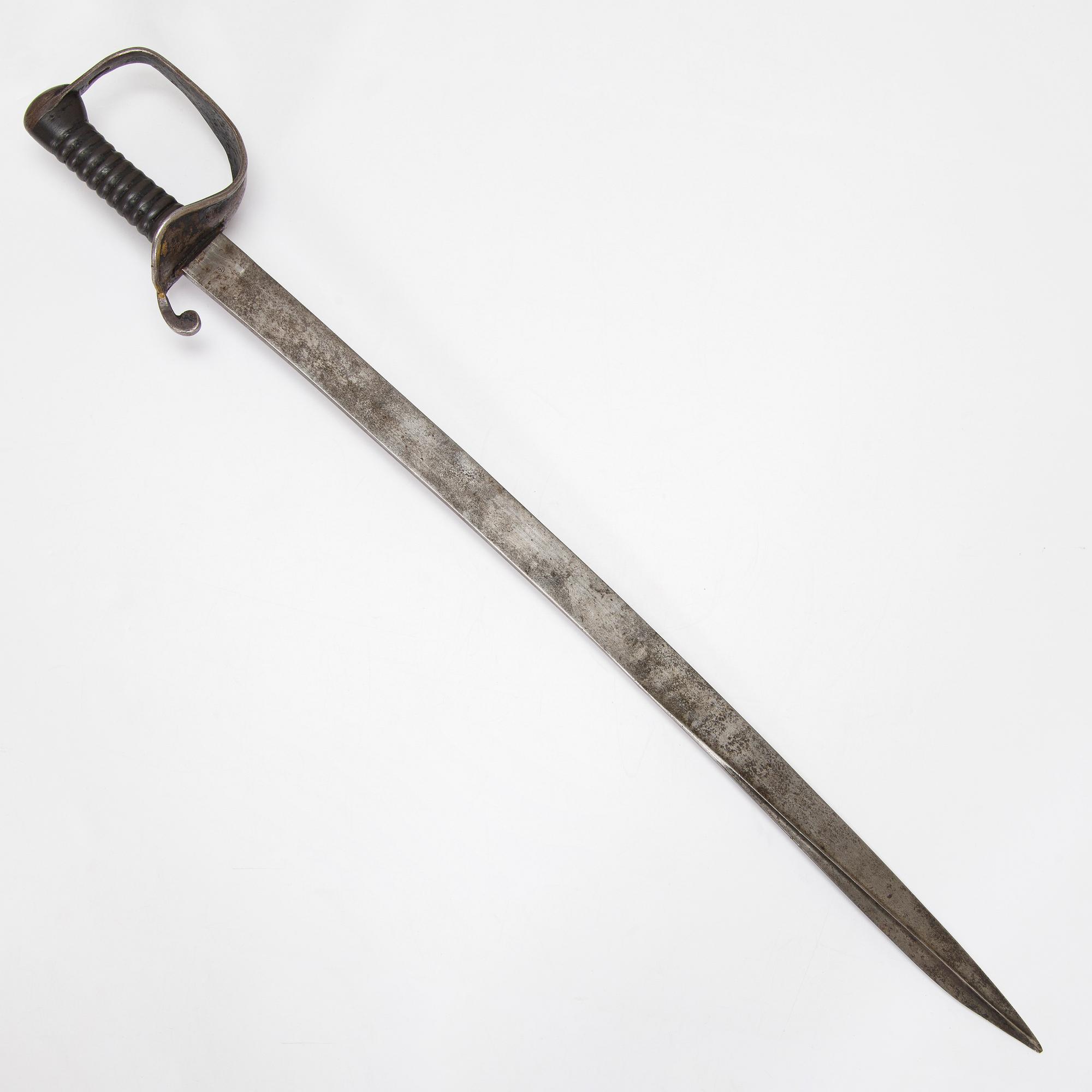 Huggare, rysk, m/1856 för flottan.