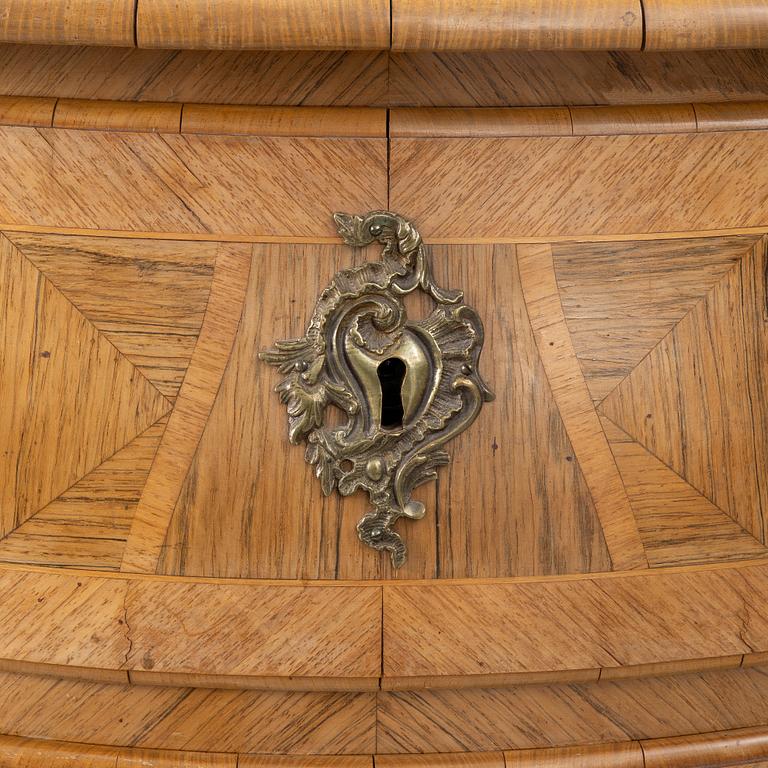 A Rococo chest of drawers, secon half of the 18th century.