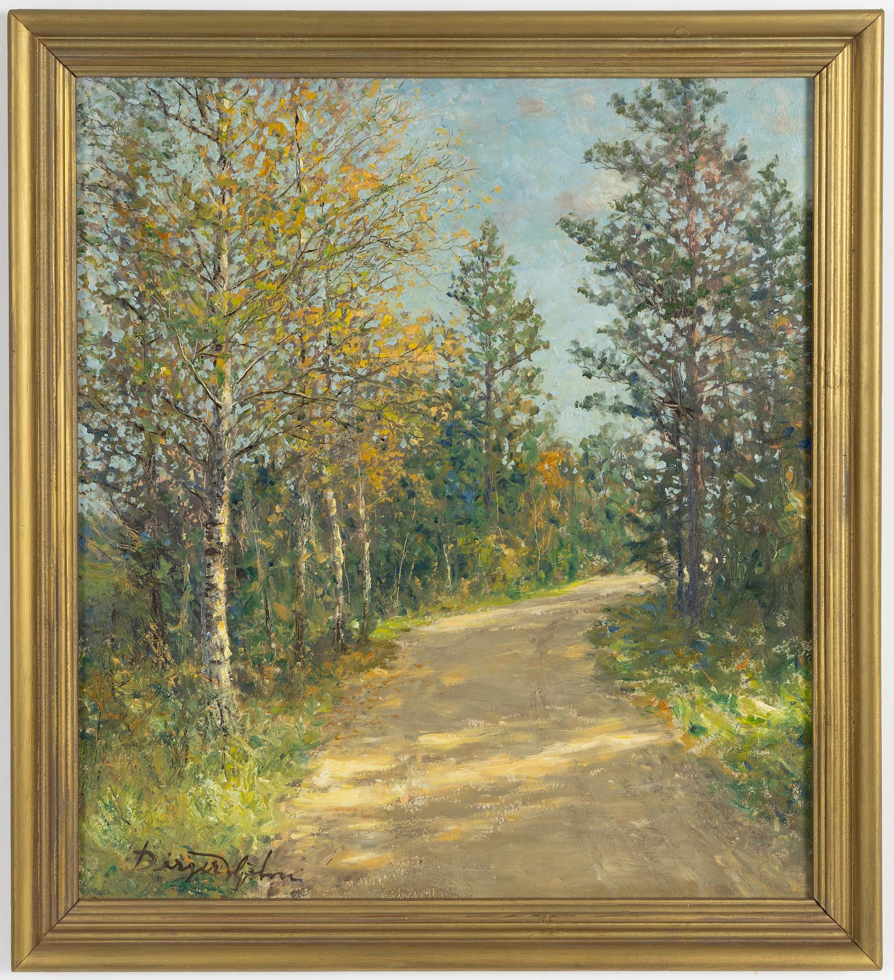 Birger Hjelm, "Solig höstfdag".