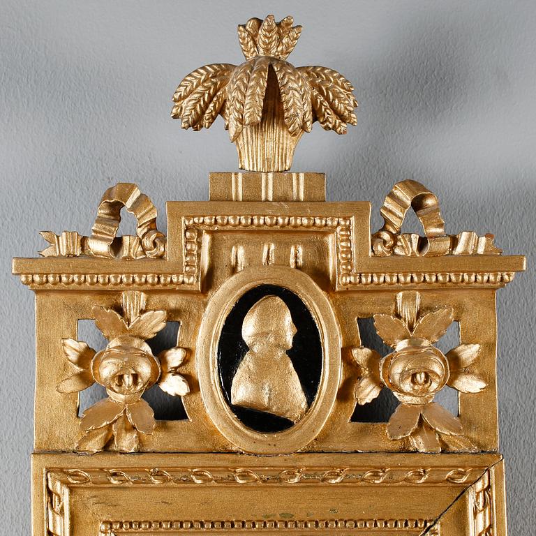 SPEGEL, gustaviansk, 1700-talets slut.