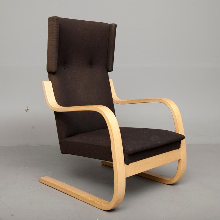 FÅTÖLJ, modell 401, Alvar Aalto, Artek, 1900-talets slut. Modell formgiven 1947.