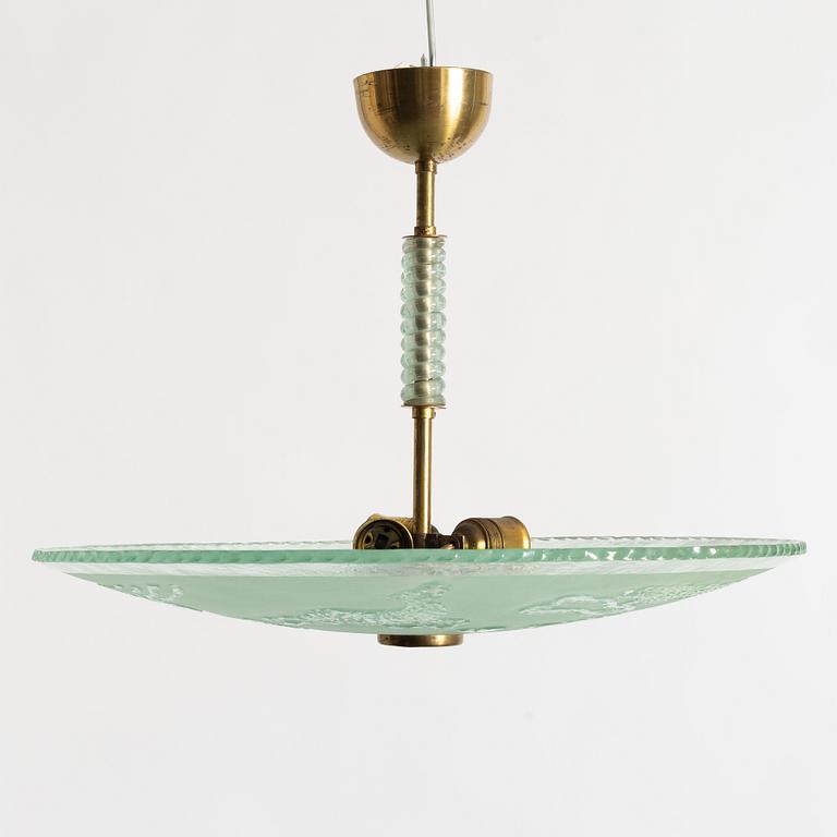 Ceiling lamp, Swedish Modern, 1930s/40s.