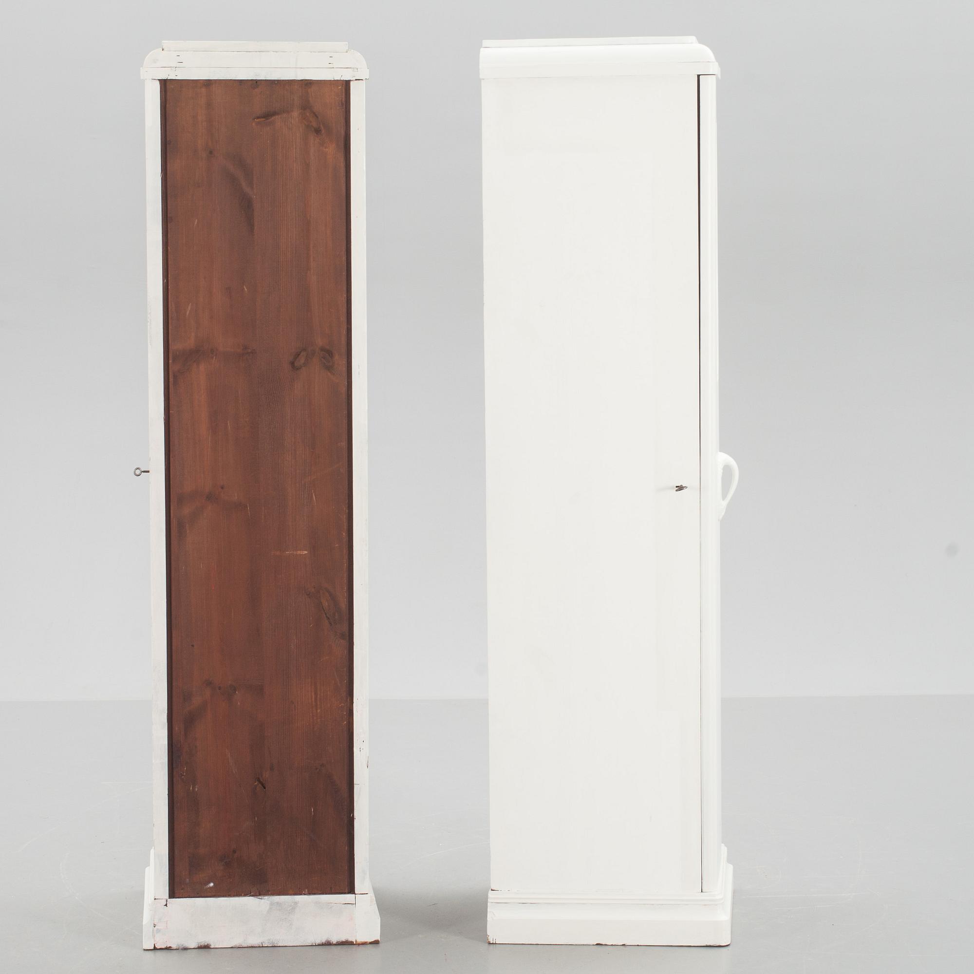 SKÅP, ett par, jugend. 1900-talets början.