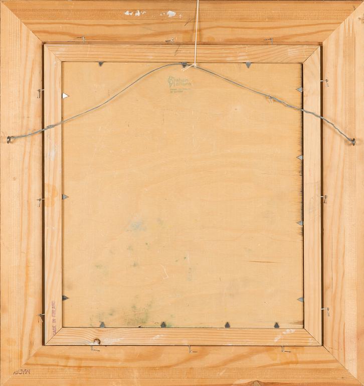 Axel Haartman, olja på pannå, signerad och daterad Nådendal 1957.