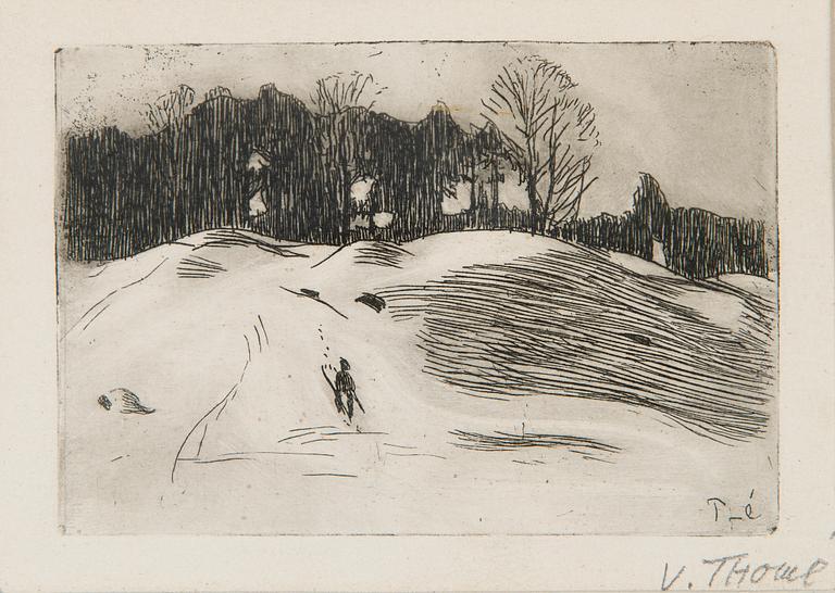 Verner Thomé, Etsaukset, 2 kpl.