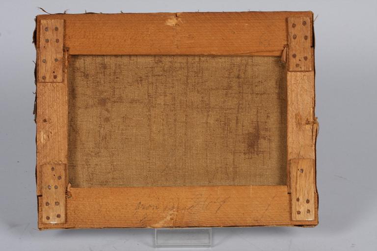 SJÖSTRÖM, K. Olja på duk. Sign o dat. 1900.
