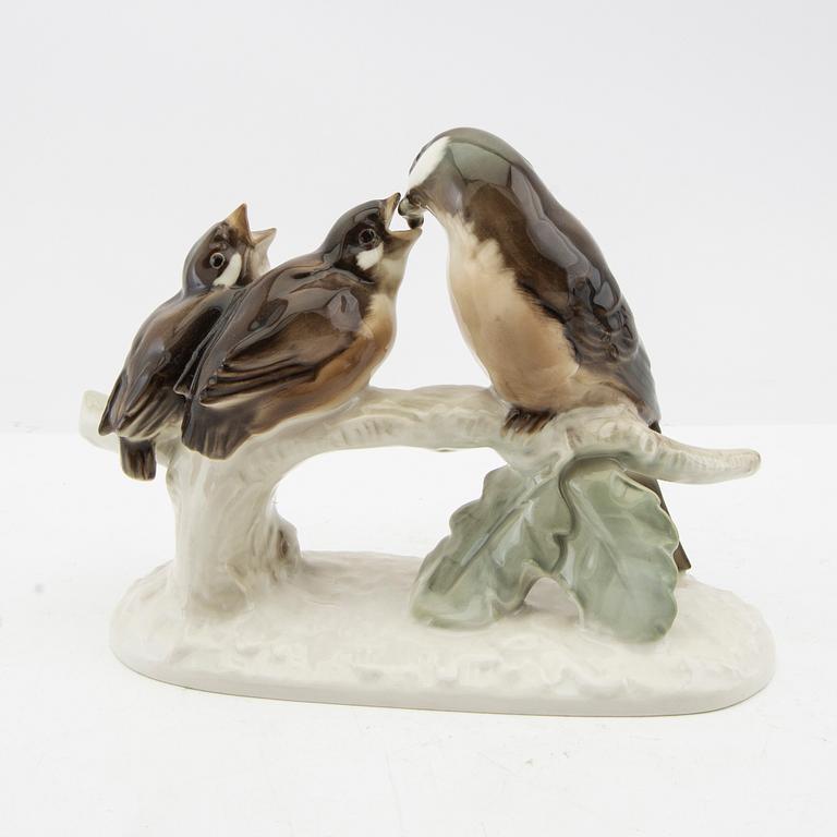 Figurines 4 pcs including TH Heidnreich Rosenthal/Hutschenreuther Germany mid-20th century porcelain.