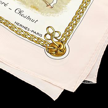 SCARF, siden,"Les Robes", design Philippe Ledoux, Hermès, Paris.