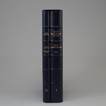 Two books, "Iter Lapponicum",  Olof Rudbeck, 1987. Numbered 1175.