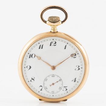 Fickur, 14K guld, 50,5 mm.