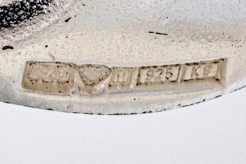 Björn Weckström, "Augria", a sterling silver necklace, Lapponia 1977.