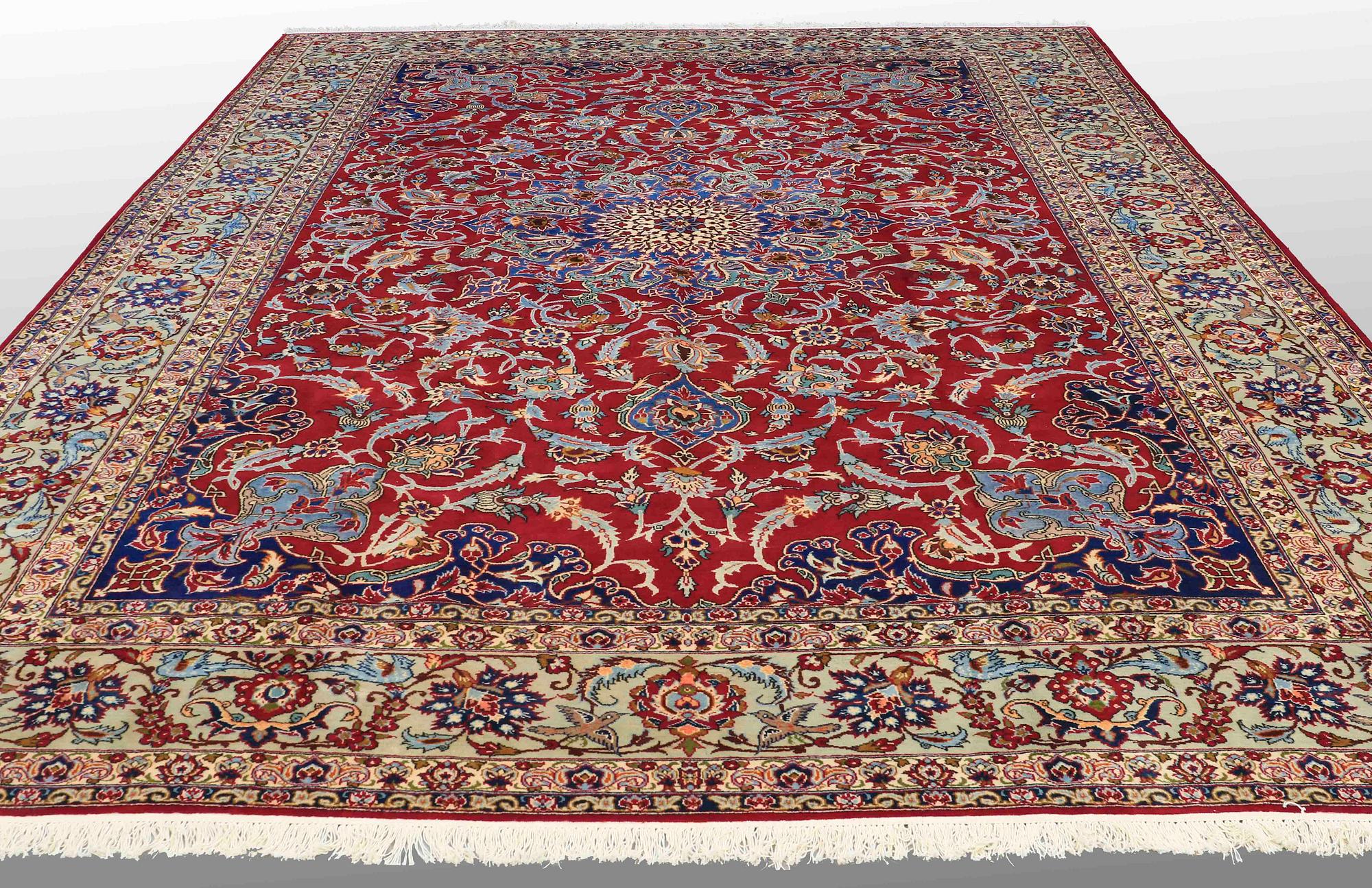 Keshan rug semi-antique approx. 465x325 cm.